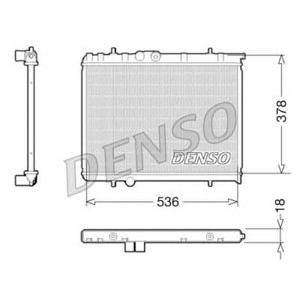 воден радиатор DENSO DRM21034 