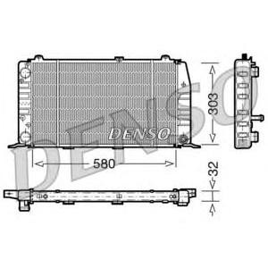 воден радиатор DENSO DRM02010 