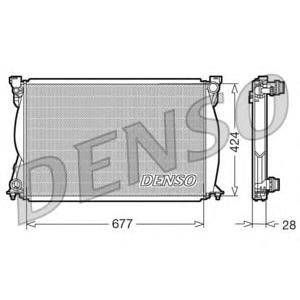 воден радиатор DENSO DRM02038 