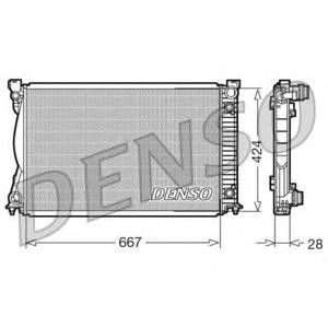 воден радиатор DENSO DRM02039 