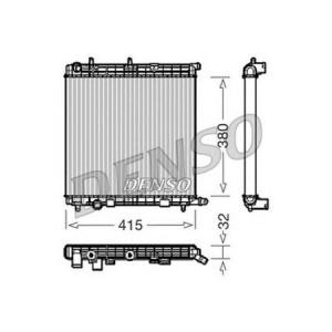 воден радиатор DENSO DRM07010 