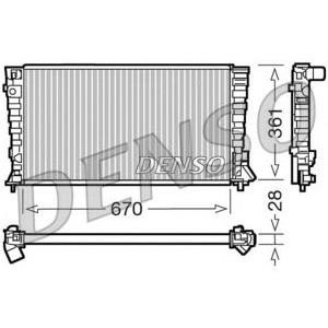 воден радиатор DENSO DRM07020