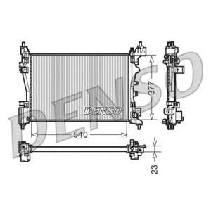 воден радиатор DENSO DRM07042 