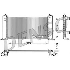 воден радиатор DENSO DRM09120 