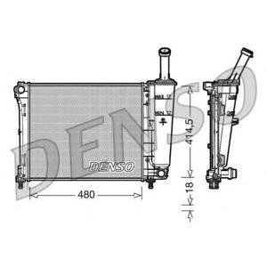 воден радиатор DENSO DRM09161