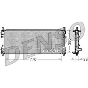 воден радиатор DENSO DRM10103
