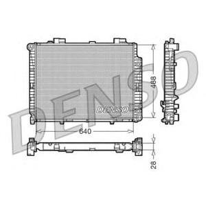 воден радиатор DENSO DRM17101 