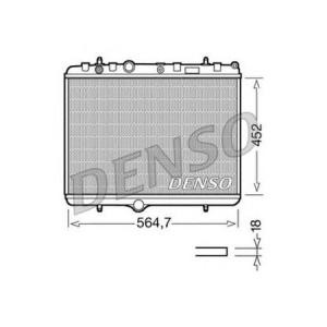 воден радиатор DENSO DRM21055 