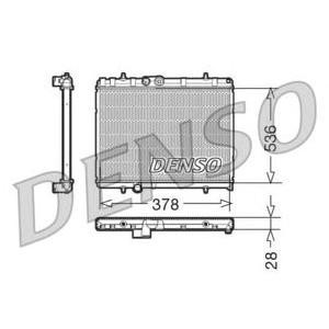 воден радиатор DENSO DRM21056 