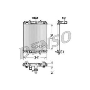 воден радиатор DENSO DRM21600 