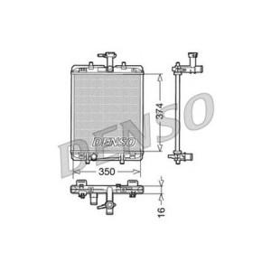 воден радиатор DENSO DRM21602 