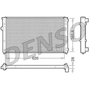воден радиатор DENSO DRM32027