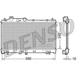 воден радиатор DENSO DRM36007