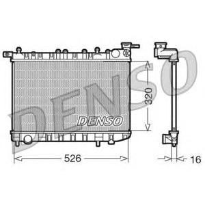 воден радиатор DENSO DRM46015 