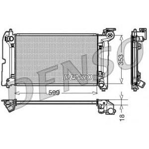 воден радиатор DENSO DRM50010 