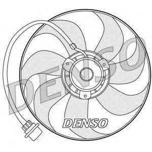 вентилатор, охлаждане на двигателя DENSO DER32001