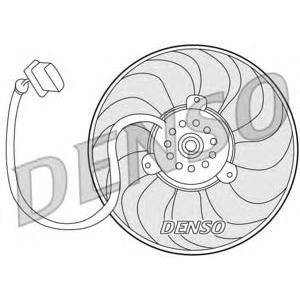 вентилатор, охлаждане на двигателя DENSO DER32004 
