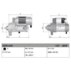 стартер DENSO DSN1209 