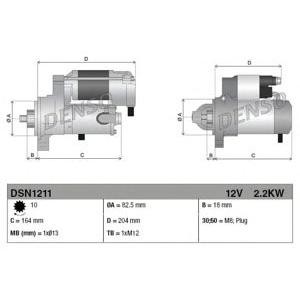 стартер DENSO DSN1211