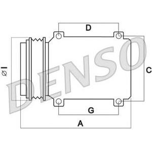 компресор за климатик DENSO DCP05076 