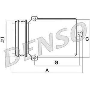 компресор за климатик DENSO DCP05077 