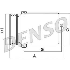 компресор за климатик DENSO DCP17115