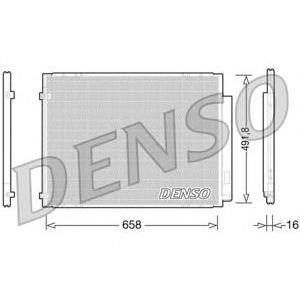 кондензатор, климатизация DENSO DCN51010 