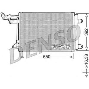 кондензатор, климатизация DENSO DCN32002 
