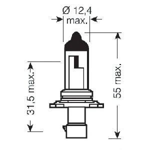 крушка за фарове и халогени OSRAM 9006XS 