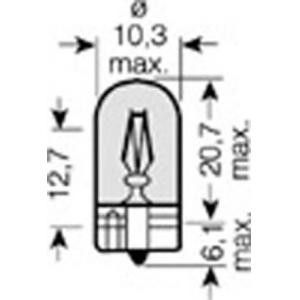 крушка за мигачи и стопове OSRAM 2827DC-02B 