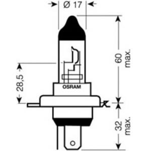 крушка за фарове и халогени OSRAM 64193NBU-HCB 