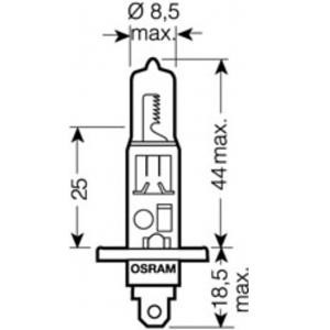 крушка за фарове и халогени OSRAM 64150NBU-02B 