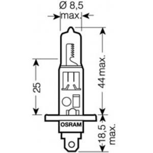 крушка за фарове и халогени OSRAM 64150NBU-01B