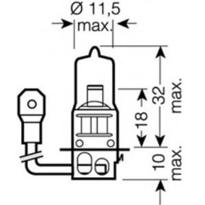 крушка за фарове и халогени OSRAM 64151NBU