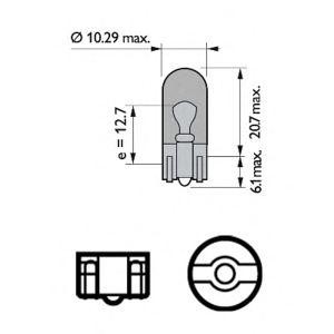 крушка за мигачи PHILIPS 12396NACP 