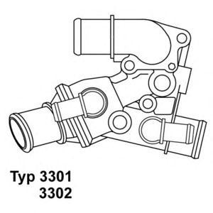термостат WAHLER 3301.80D 