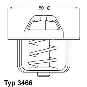 термостат WAHLER 3466.89D 