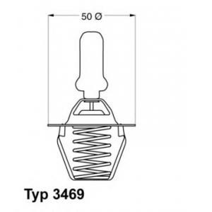 термостат WAHLER 3469.91D