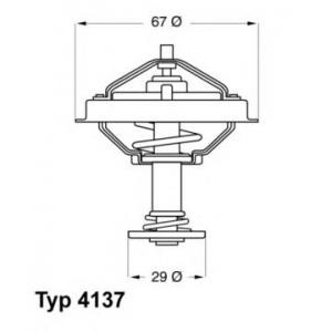 термостат WAHLER 4137.80D 