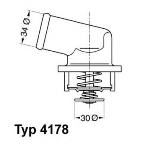 термостат WAHLER 4178.92D