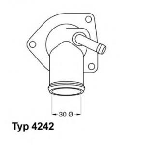 термостат WAHLER 4242.92D