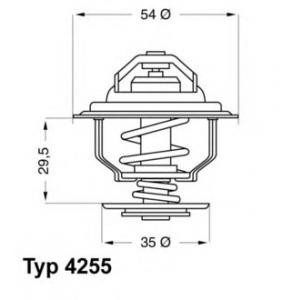 термостат WAHLER 4255.92D