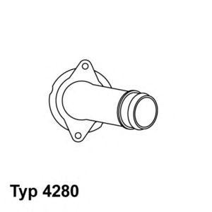 термостат WAHLER 4280.80D