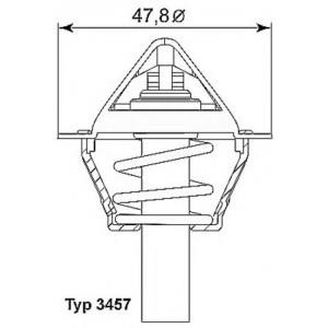 термостат WAHLER 3457.90D 