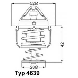 термостат WAHLER 4639.82D