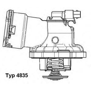 термостат WAHLER 4835.87D