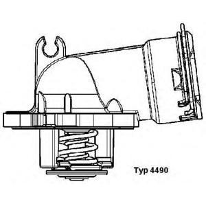 термостат WAHLER 4490.87D