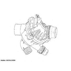 термостат WAHLER 410766.103D0