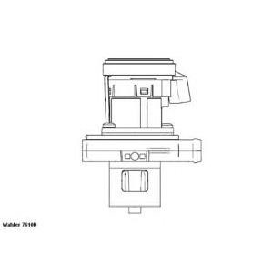 egr клапан WAHLER 7610D 