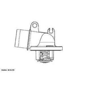 термостат WAHLER 4630.87D